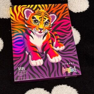 Morphe Lisa Frank 35B Palette with Vibrant Tiger Design